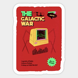 Galactic War Sticker